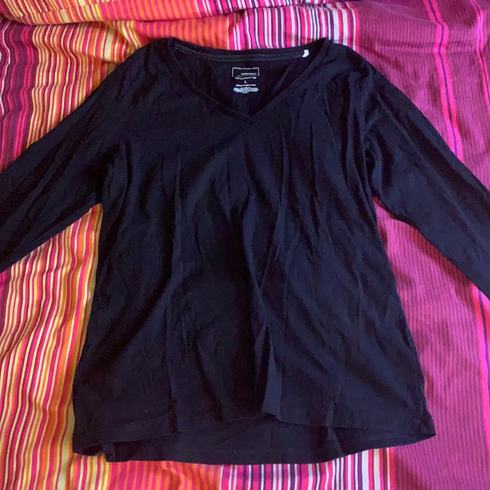 Black V-Neck